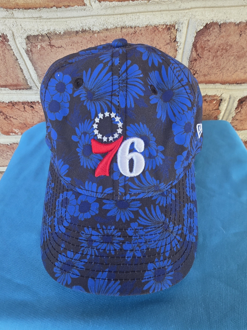 New Era WOMENS 76 Floral Baseball Cap - Blue